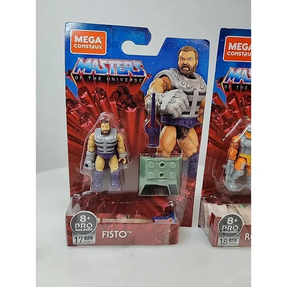 Mega Construx Masters of the Universe- Fisto & Roboto MOTU GPH71 GVW96 MOTU